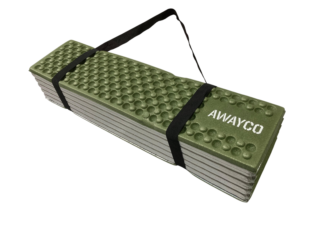Aislante Térmico Portátil Awayco Aire Libre Mat Campamento Verde