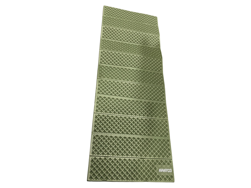 Aislante Térmico Portátil Awayco Aire Libre Mat Campamento Verde