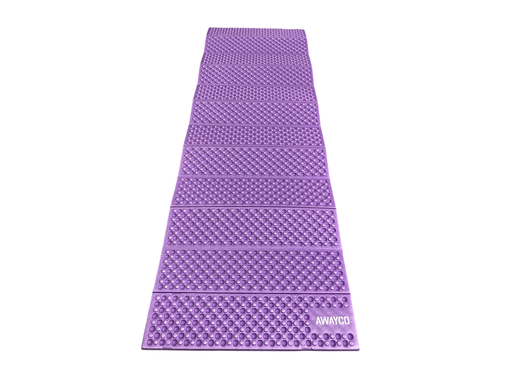 Aislante Térmico Portátil Awayco Aire Libre Mat Campamento Violeta