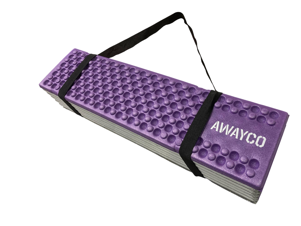 Aislante Térmico Portátil Awayco Aire Libre Mat Campamento Violeta