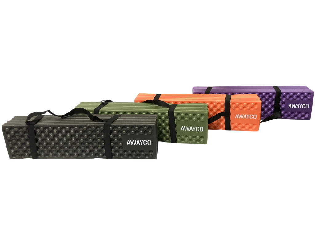 Aislante Térmico Portátil Awayco Aire Libre Mat Campamento Negro