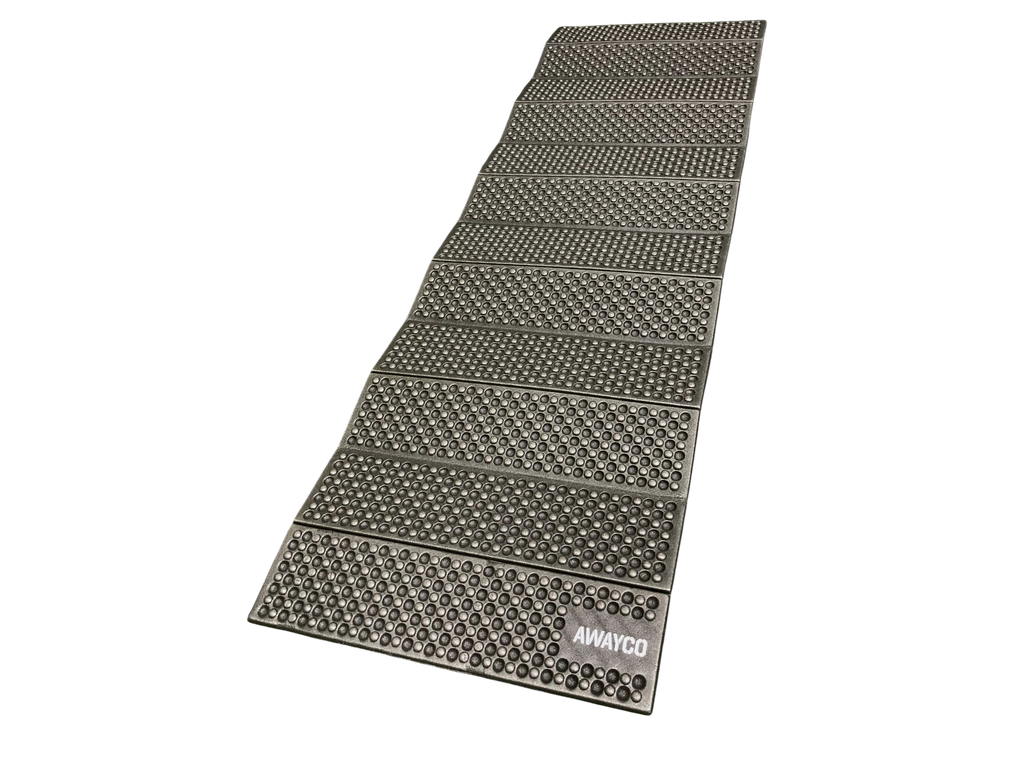Aislante Térmico Portátil Awayco Aire Libre Mat Campamento Negro