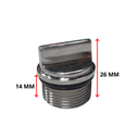 Repuesto Tapon De Achique 22 Mm