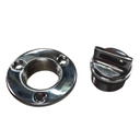 Tapon de achique de BRONCE CROMADO ala chica