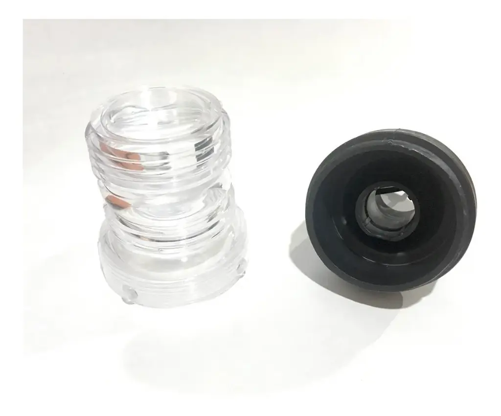 Repuesto Tulipa Trasparente Con Base Luz De Tope / Fondeo