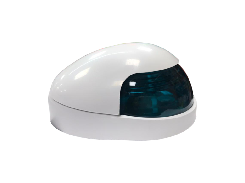 Faro Luces De Navegacion De Proa Verde O Roja Lancha Nautica