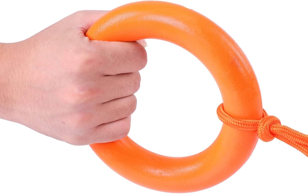 Cuerda Salvavidas 30m Mosqueton Y Aro Flotante Rescate Cabo 