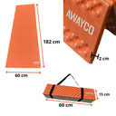 Bolsa Dormir Infantil + Aislante Plegable Awayco Camping Bolsa Azul - Aislante Violeta