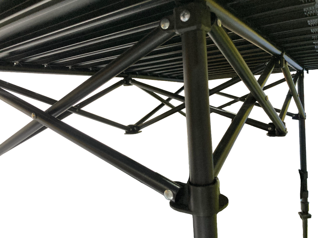 Mesa Plegable Awayco Enrollable Calidad Superior Negro