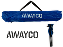 Silla Plegable Awayco Camping Reforzada Pesca Director Reposera Azul