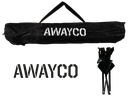 Silla Plegable SUN Awayco Camping Reforzada Pesca Director Reposera Negro