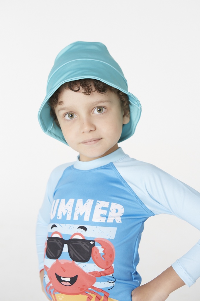 Gorro UV Niño Aqua Talle 1