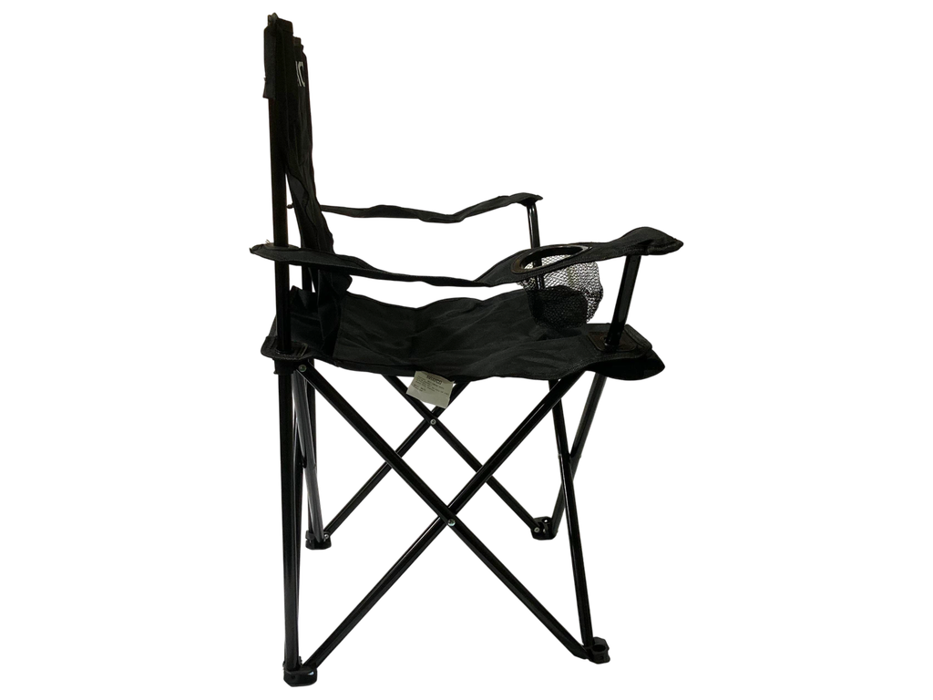 Silla Plegable SUN Awayco Camping Reforzada Pesca Director Reposera Negro
