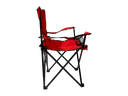 Silla Plegable SUN Awayco Camping Reforzada Pesca Director Reposera Rojo