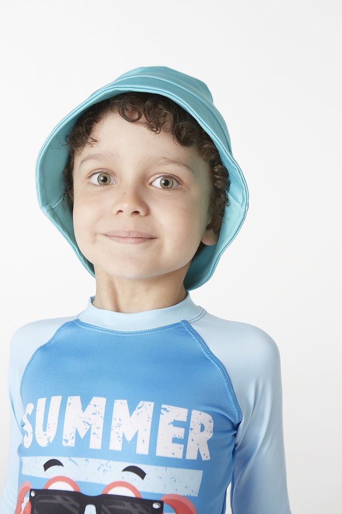 Gorro UV Niño Aqua Talle 2