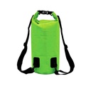 Bolso Mochila Estanco A Prueba De Agua Impermeable Awayco 20lt Verde