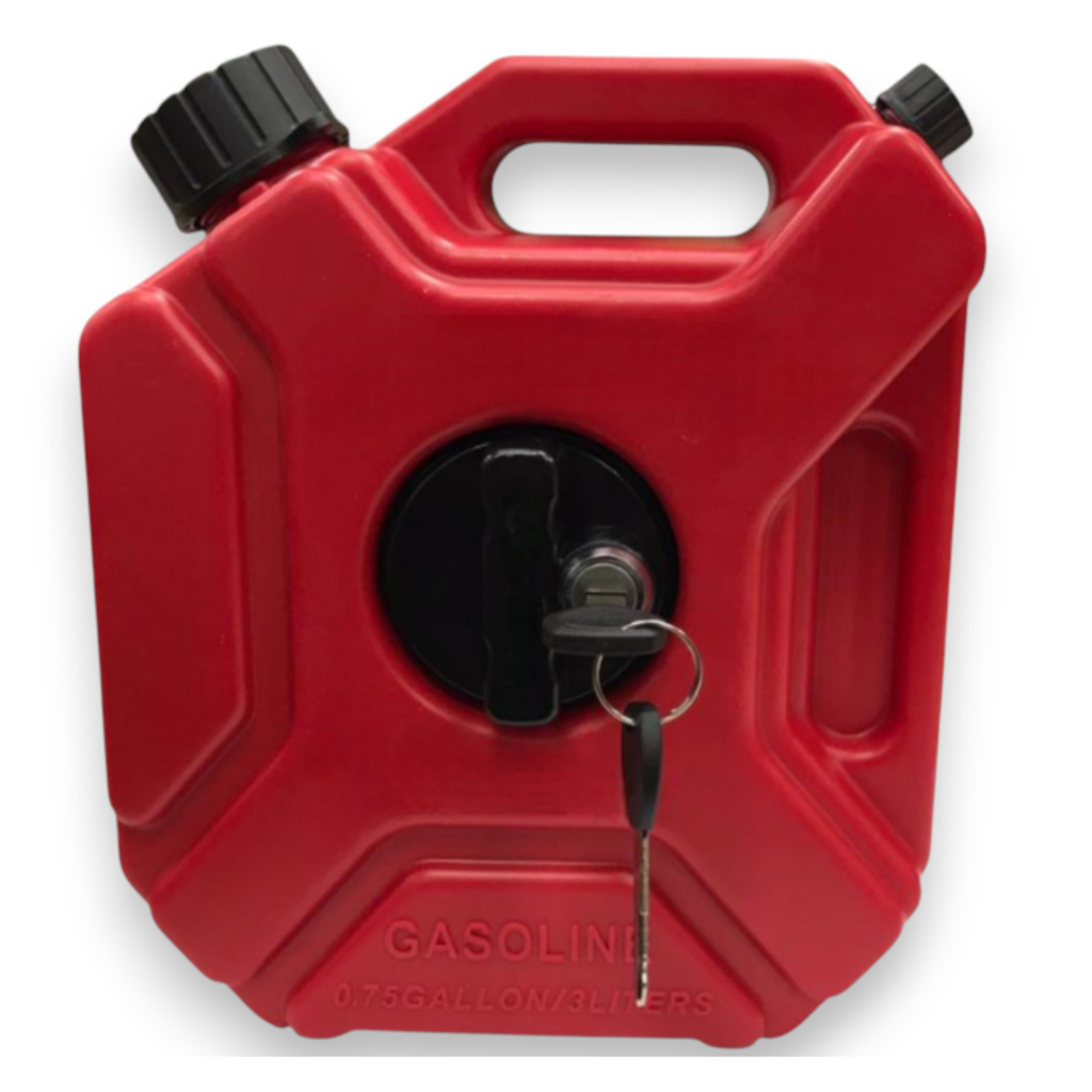  Tanque Bidón 3 Lts. Nafta Chato Con Soporte Awayco 