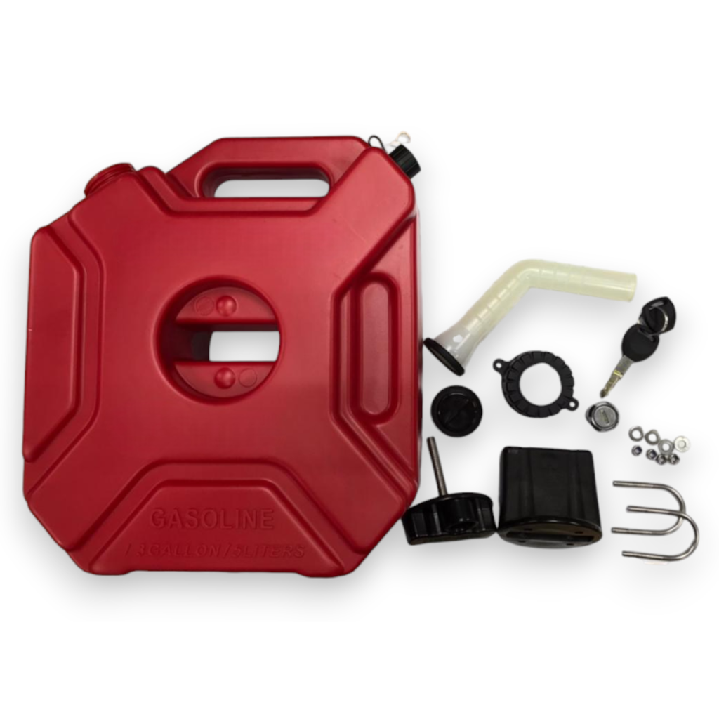  Tanque Bidón 5 Lts. Nafta Chato Con Soporte Awayco  