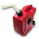  Tanque Bidón 5 Lts. Nafta Chato Con Soporte Awayco  