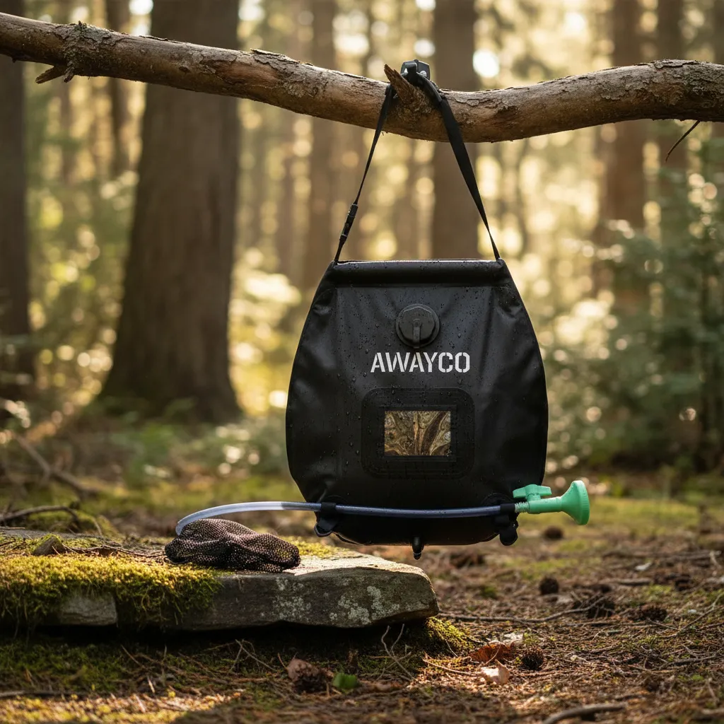 Carpa Baño Awayco Box Vestidor Cambiador Con Inodoro Químico Torque Marine 10l + Liquido Faba