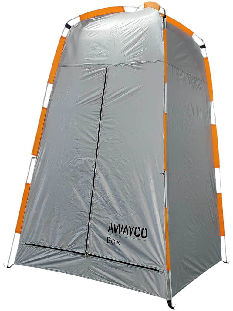 Carpa Baño Awayco Box Vestidor Cambiador Con Inodoro Químico Torque Marine 10l + Liquido Faba