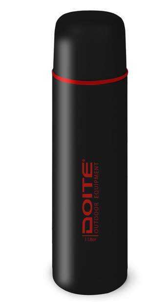 Termo Doite Max 1 Lts Con Funda Neoprene 24hs Acero 