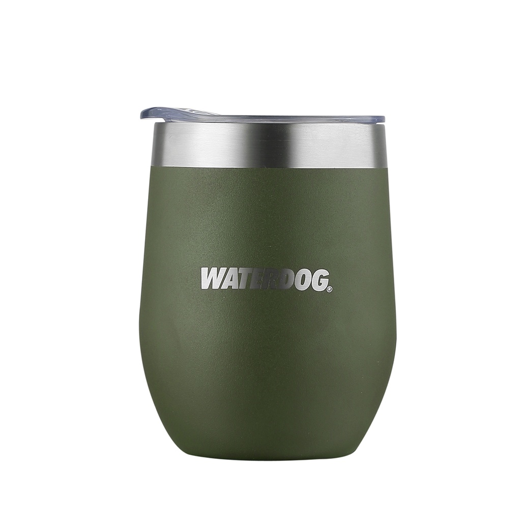 Vaso Térmico Waterdog Copon Mate 350cc Con Tapa Acero Inox
