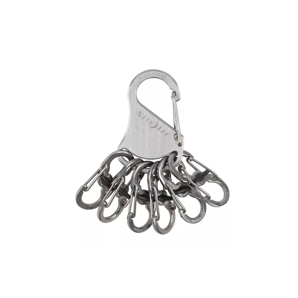 Llavero Mosquetón Nite Ize Para 6 Llaves Acero 