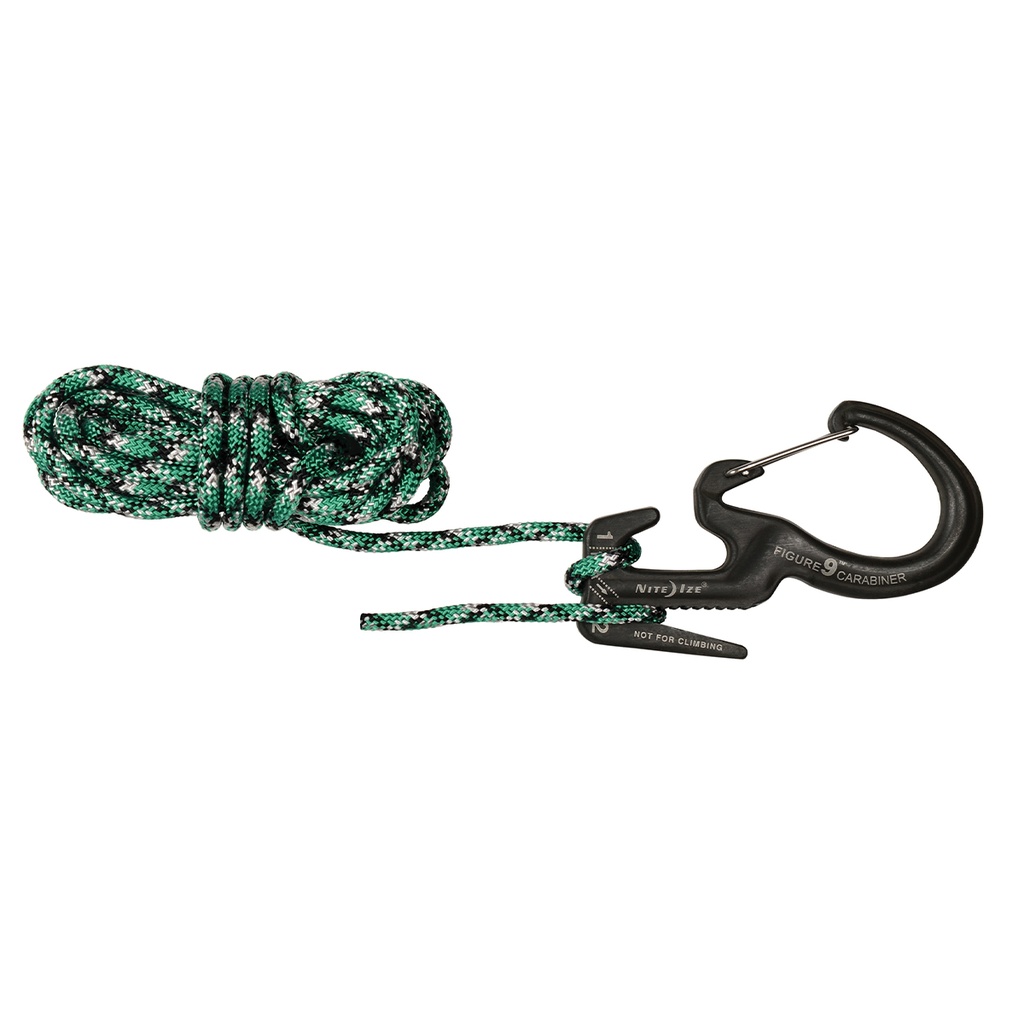 Mosqueton Metalico Grande Con 3 Mts De Cabo Nite Ize