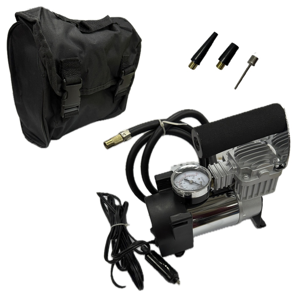 Compresor De Aire Portatil 12v 150psi Con Manija