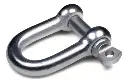 Grillete 22mm Hierro Galvanizado (7/8)