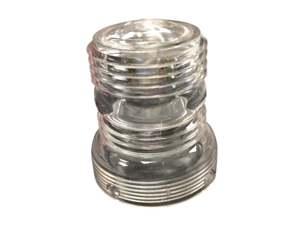 Repuesto Tulipa Trasparente Luz De Tope Fondeo Nautica