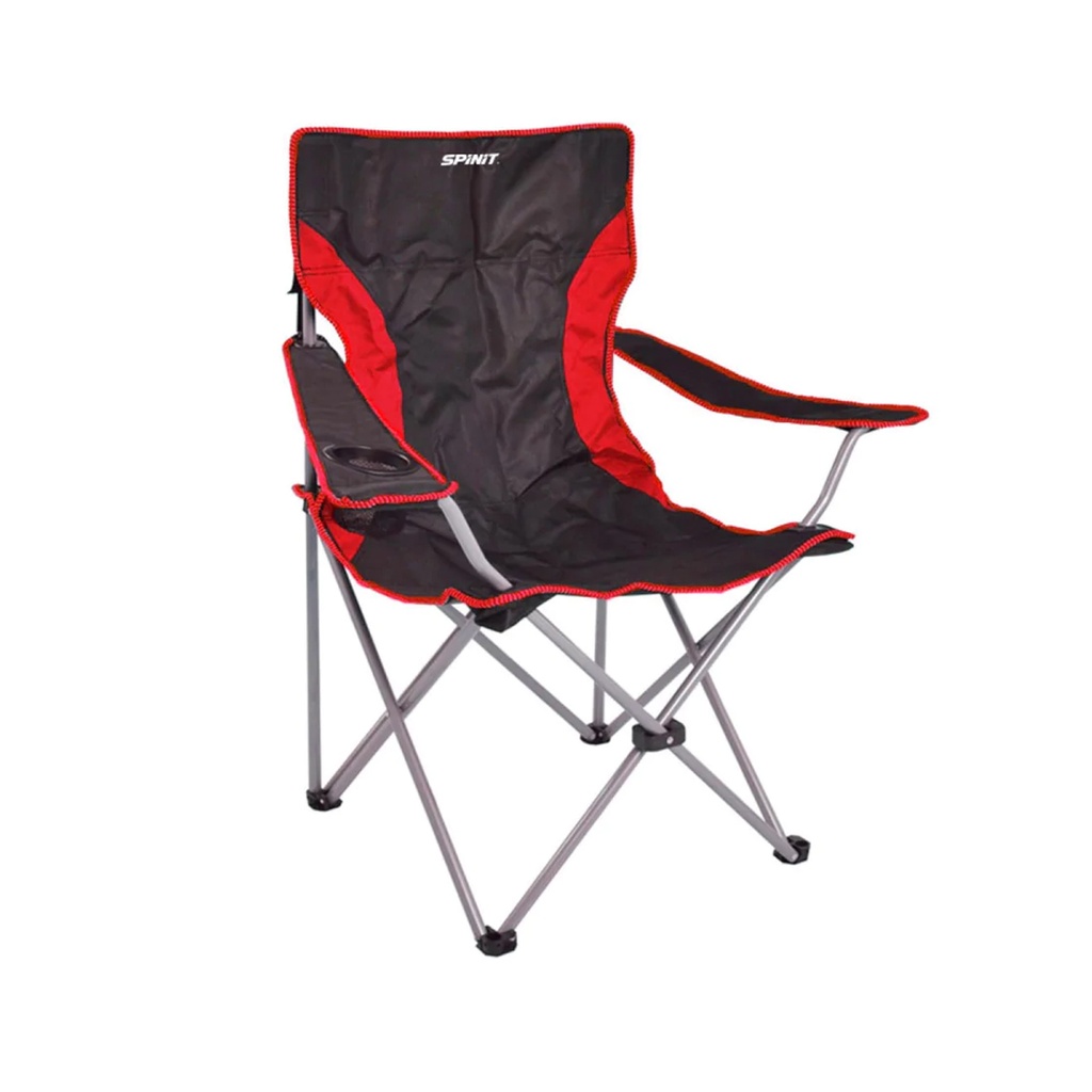 Silla Sillón Plegable Camping Director Reforzado Spinit Acero Playa Funda