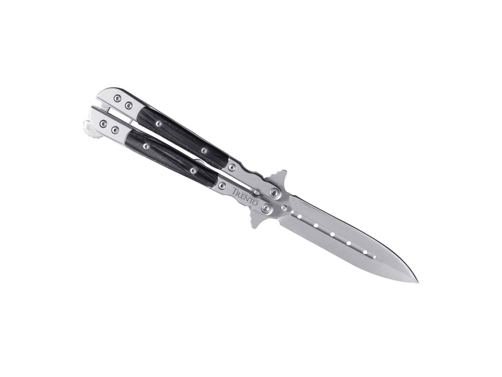 Navaja Mariposa Trento Butterfly Ii Hoja 9,5cm Clip Con Caja