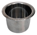 Posa Vaso Posavasos De Acero Inoxidable Para Embutir Soporte