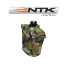 Cantimplora Ntk Aluminio Funda Camo 900ml 195gr Militar