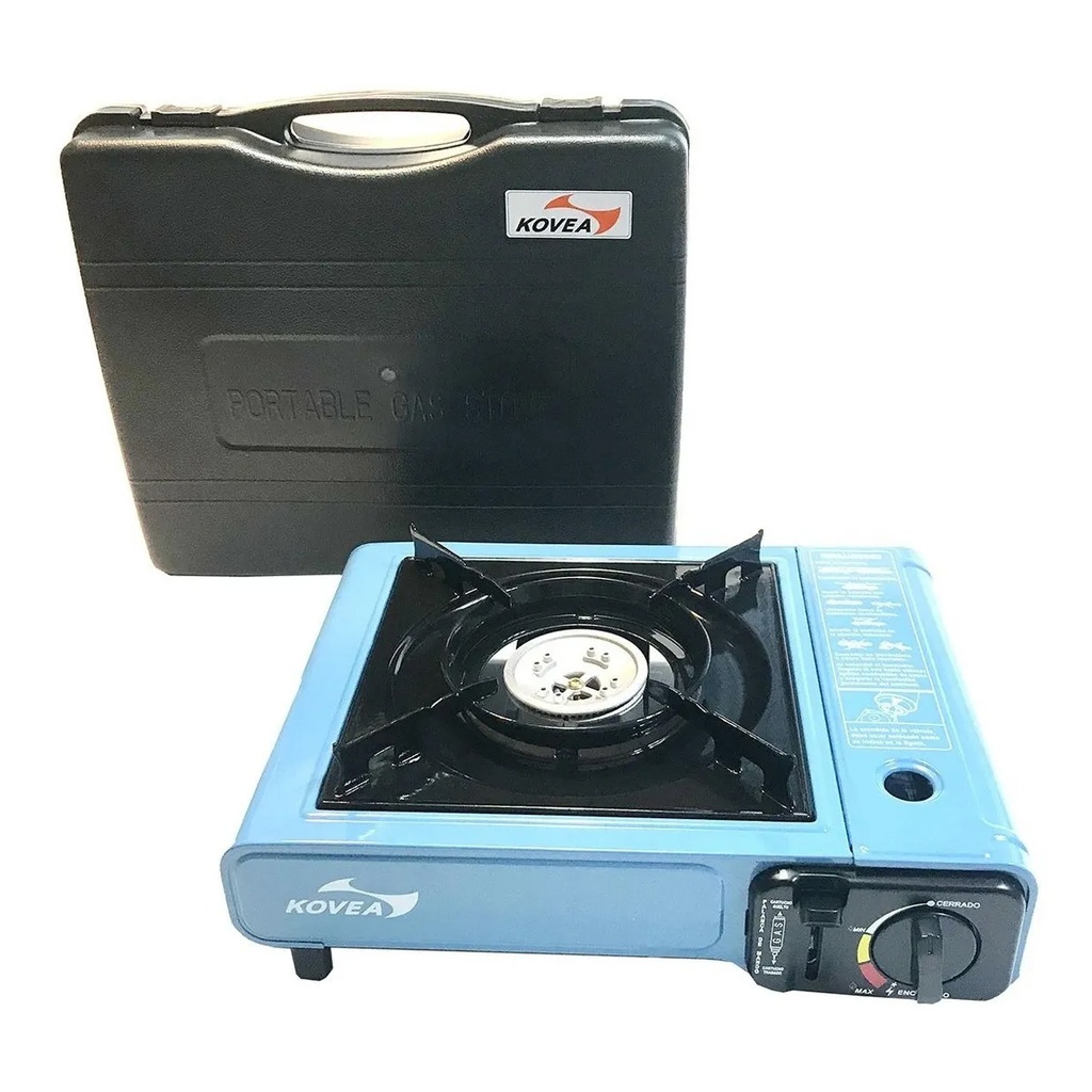 Anafe Portatil Para Camping Kovea Con Maletin