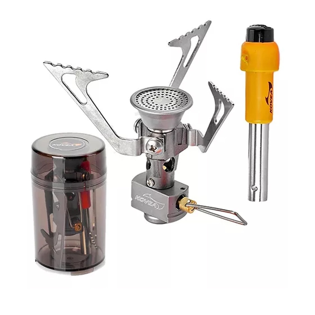 Mini Calentador Kovea Flame Tornado Plegable Con Chispero