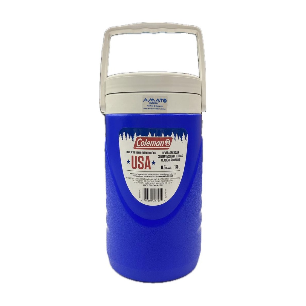 Termo Coleman 1.8 Lts 1/2 Galon Con Manija Y Pico Vertedor