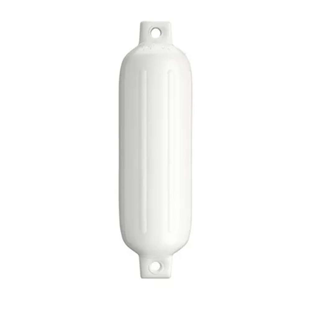 Defensa Inflable Náutica Blanca Mediana 14x51 Cm 