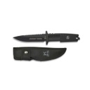 Cuchillo K25 Puño Goma Titanio Hoja 12cm