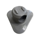 Porta Remo Pala Partido Pvc Para Gomones Semirrigidos 33mm