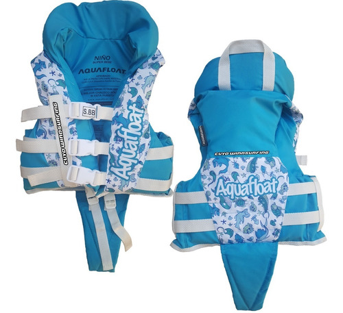 Chaleco Bebe Ski Aquafloat Salvavidas Pileta Rio Aprob Pna