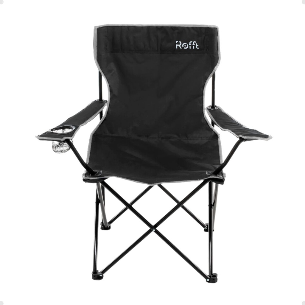 Silla Sillon Director Plegable Negro