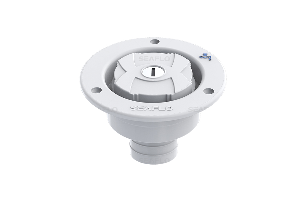 Entrada De Agua Con Cerradura Seaflo 39 Mm P/ Motorhome, Rv.