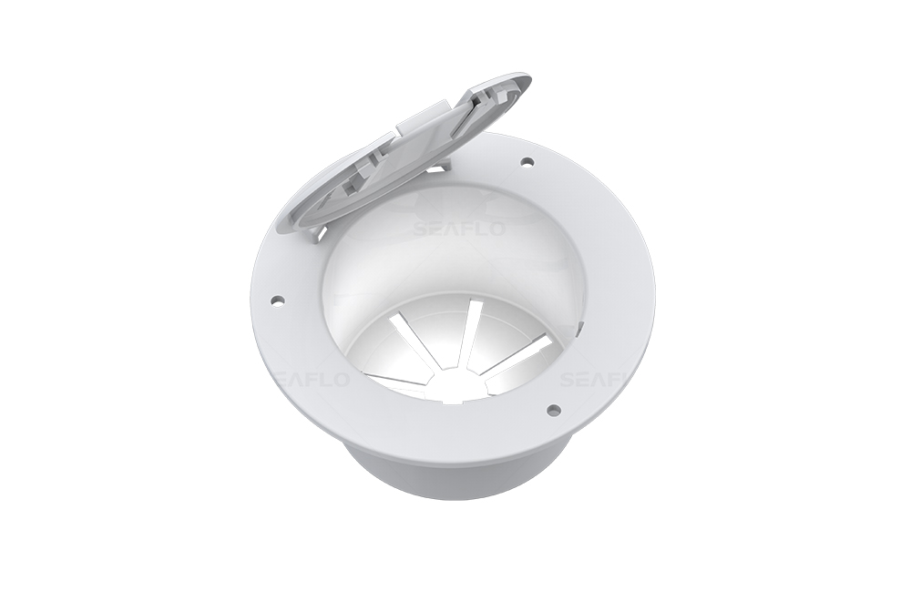 Tapa Pasa Cables Plástica Redonda