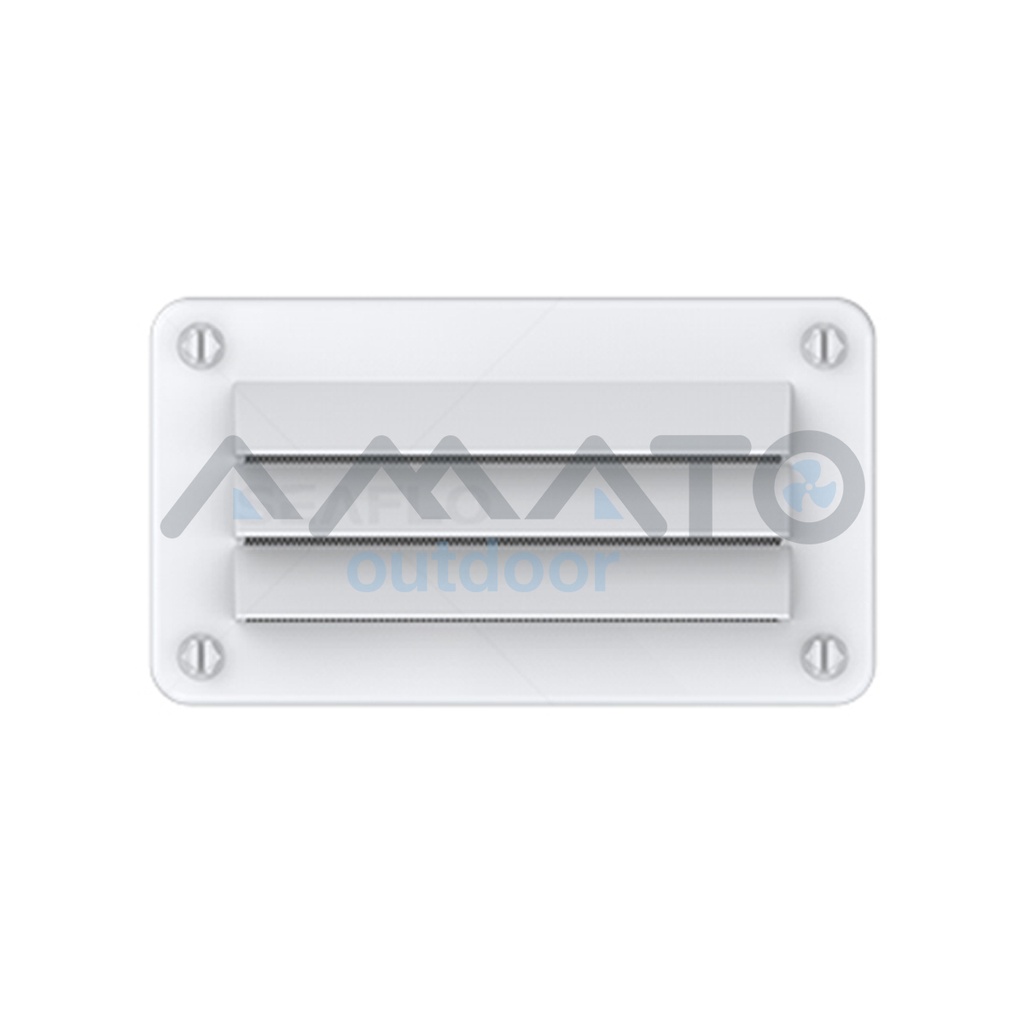 Rejilla de Ventilación Plástica Rectangular 14 x 7,9 cm