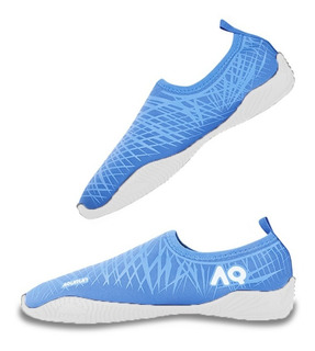 Zapatillas Nauticas Neoprene Aqurun Celeste 250 38-40