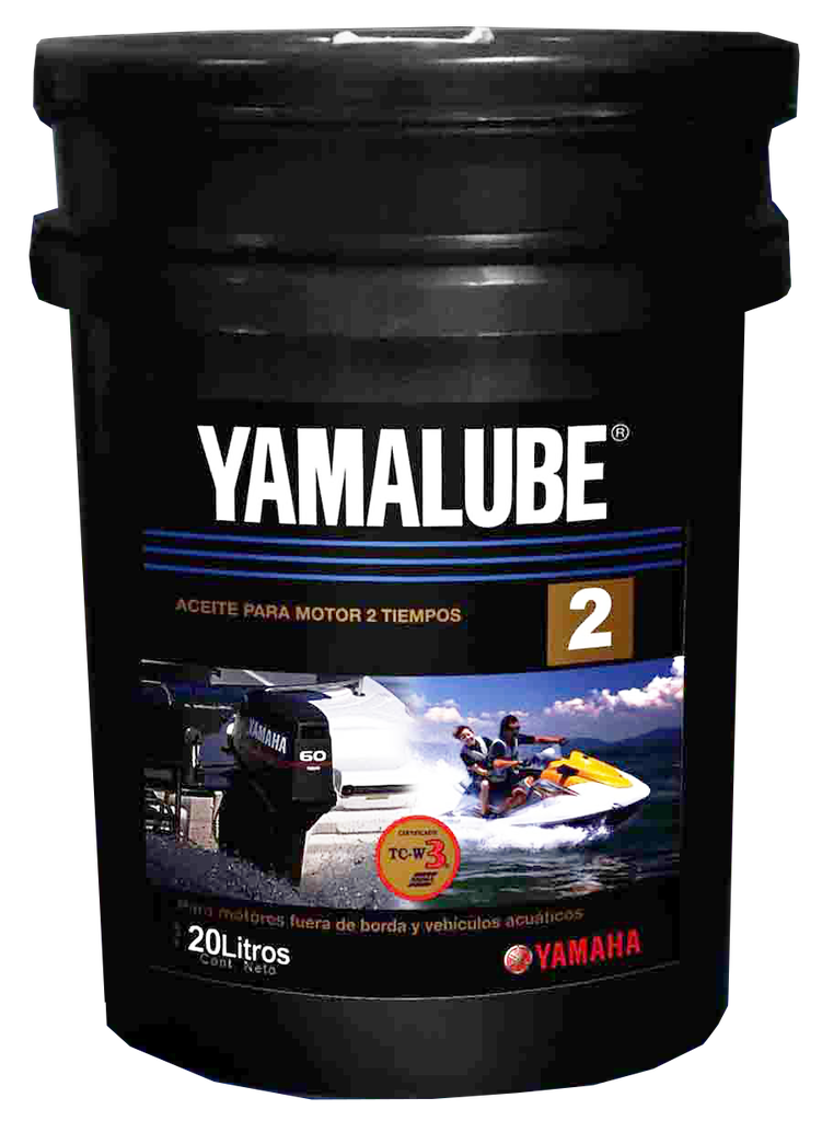 Aceite Yamaha Yamalube Tc-w3 Balde 20 Lts 2 Tiempos