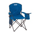 Silla Sillon Plegable Camping Coleman Director Reforzada 148 Kg C/enfriadora AZUL